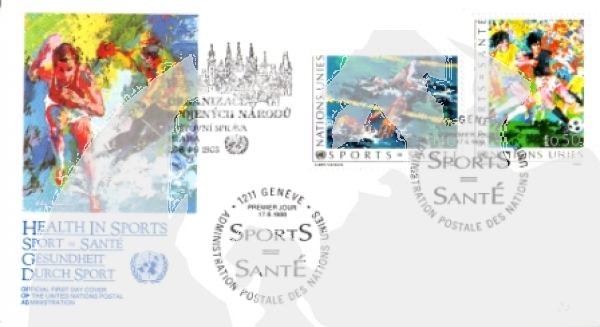UNO Genf FDC 0169 / 0170 ● - 1988